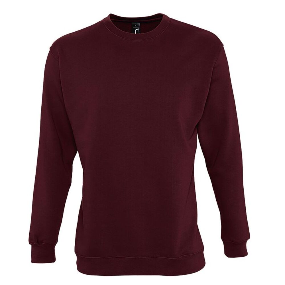 SOLS Unisex Supreme Sweatshirt / Burgundy